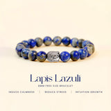Lapis Lazuli 100% Natural Stones 8mm Bracelet